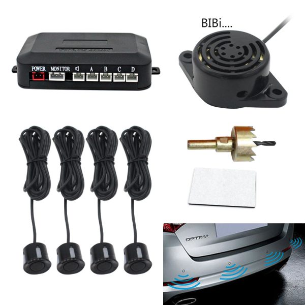 Bộ radar lùi kết nối màn hình CVBS