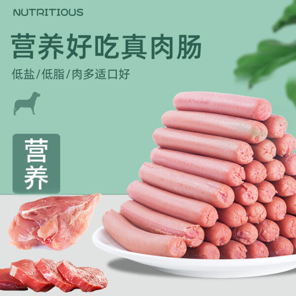 Xúc xích thưởng cho chó nhiều hương vị