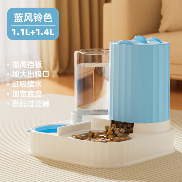Bộ Cấp Thức Ăn Và Nước Tự Động Cho Chó Mèo