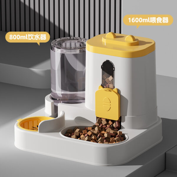 Bộ Cấp Thức Ăn Và Nước Tự Động Cho Chó Mèo