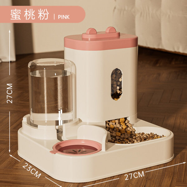Bộ Cấp Thức Ăn Và Nước Tự Động Cho Chó Mèo