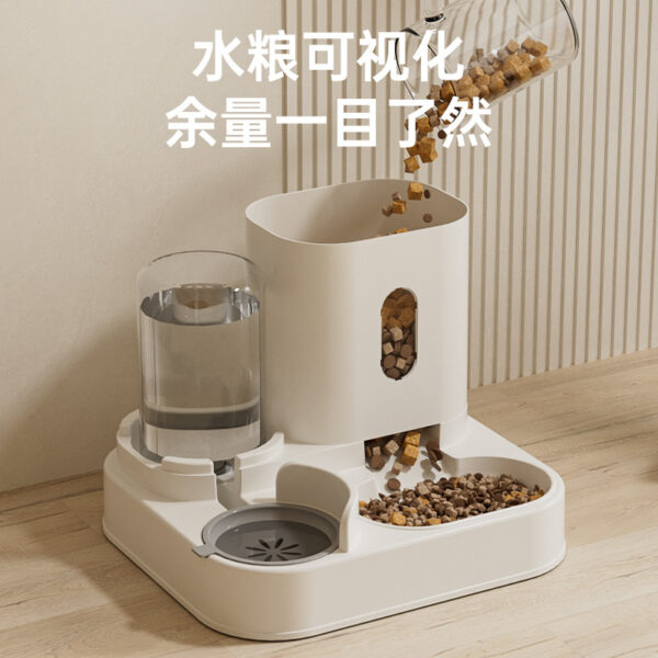 Bộ Cấp Thức Ăn Và Nước Tự Động Cho Chó Mèo