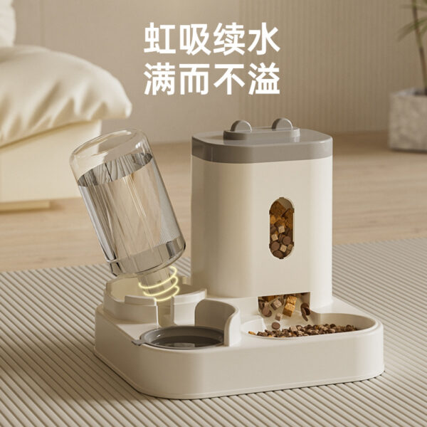 Bộ Cấp Thức Ăn Và Nước Tự Động Cho Chó Mèo
