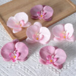 Đầu Hoa Lan Hồ Điệp Giả Làm Phụ Kiện