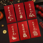 Lì xì Tết 2026 phong cách thư pháp