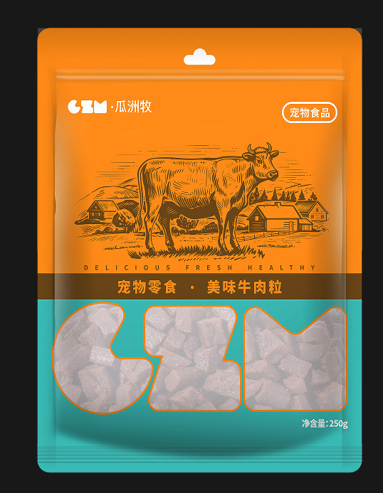 Viên bò thưởng cho chó nhiều hương vị