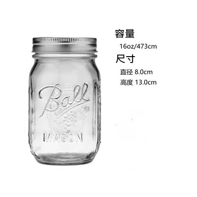 Hũ Thủy Tinh Mason Đựng Mứt Và Đồ Khô