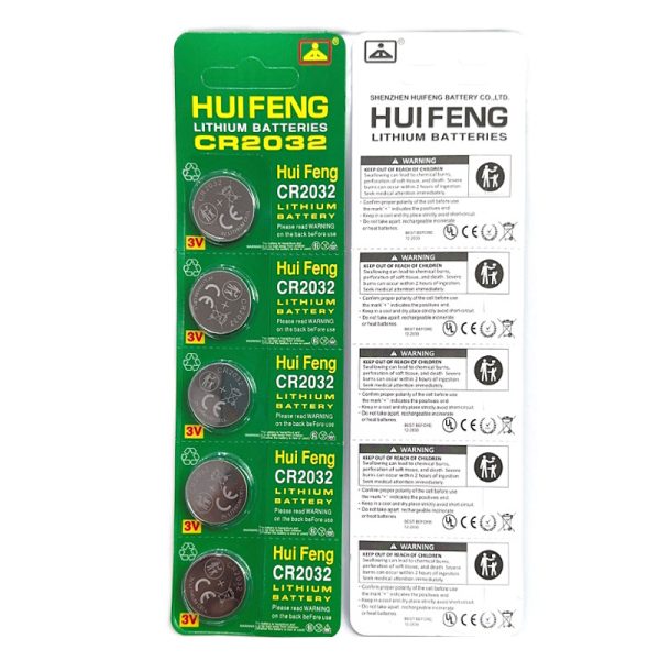 Pin cúc áo CR2032 3V dung lượng trung bình