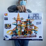 Bộ đường ray lắp ghép J8032 nhiều chi tiết