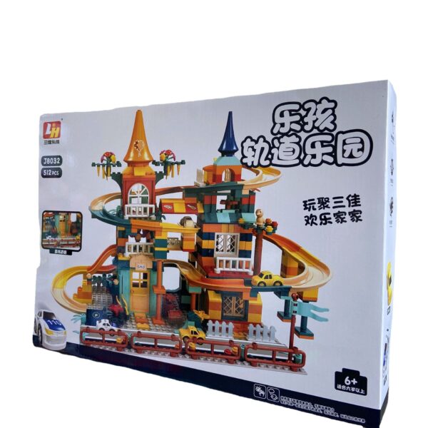 Bộ đường ray lắp ghép J8032 nhiều chi tiết