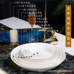 Đĩa sâu sứ xương trắng cỡ 4 đến 12 inch