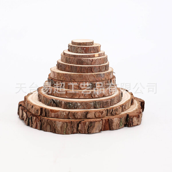 Lát gỗ thông tròn làm đồ thủ công DIY