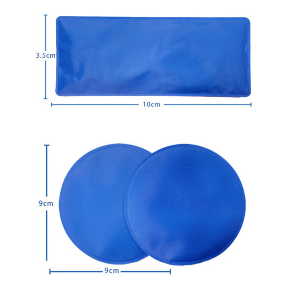Túi gel chườm lạnh 9 × 9 cm, có thể đặt tùy chỉnh