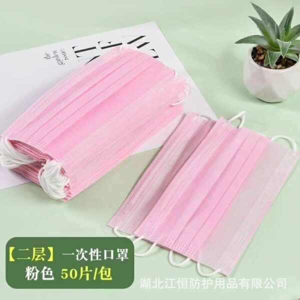 Khẩu trang mỏng 1–2 lớp nhiều màu