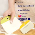 Dao vét bột PP hai mặt có vạch chia