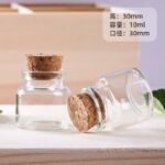 Bộ 10 Chai Thủy Tinh Mini Nút Bần