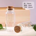 Bộ 10 Chai Thủy Tinh Mini Nút Bần