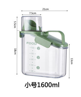 Hộp kín đựng thức ăn thú cưng 1,6–2,8 lít