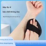 Miếng tắm vân thô dạng tròn có quai hoặc lỗ ngón tay