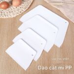 Dao vét bột PP cứng hình thang ba kích cỡ