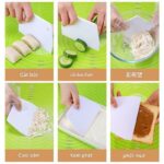 Dao vét bột PP cứng hình thang ba kích cỡ