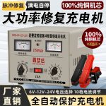 Máy sạc ắc quy xe máy và ô tô 6V 12V 24V