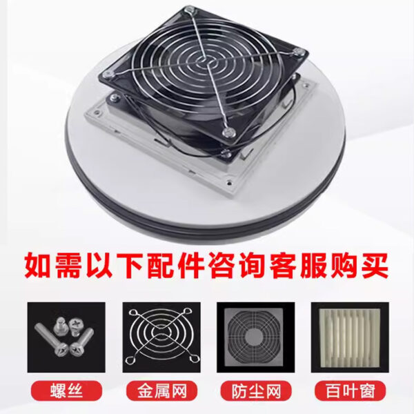 Quạt DC mini 12/24 V cho tủ điện và thiết bị