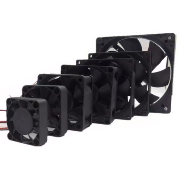 Quạt DC mini 12/24 V cho tủ điện và thiết bị
