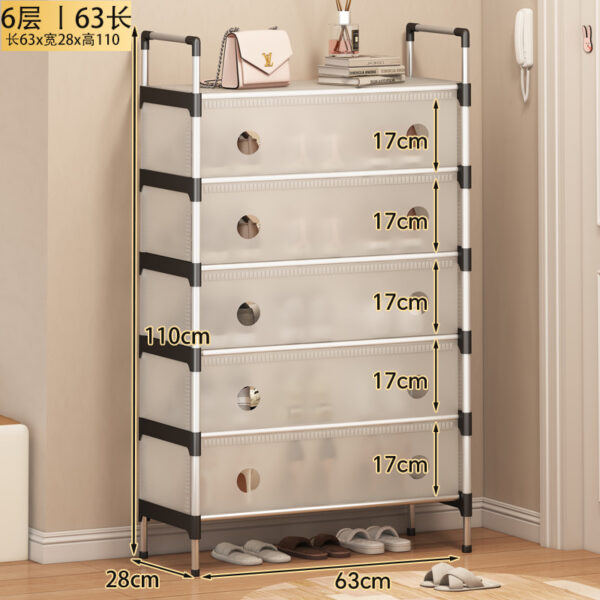 Kệ Giày Chống Bụi Nhiều Cấu Hình