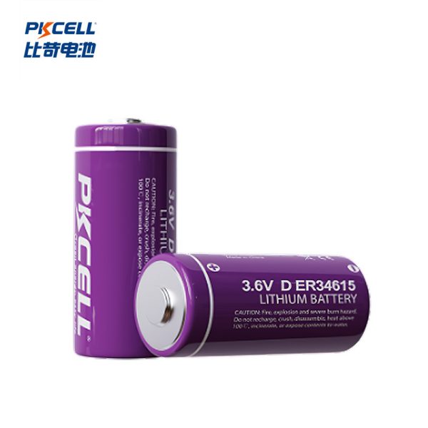 Pin lithium thionyl chloride PKCELL ER34615 3.6 V