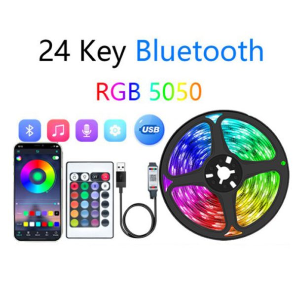 Bộ dây LED RGB điều khiển bằng ứng dụng 1–20 m