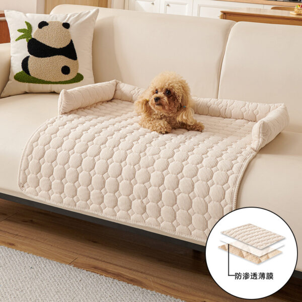 Đệm Lông Thỏ Chống Trượt Cho Chó Mèo