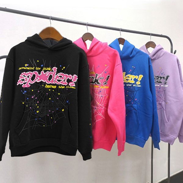 Áo hoodie nam nỉ dày họa tiết thời trang Sp5der