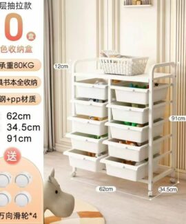 Kệ Sách Trẻ Em Kèm Hộp Đựng