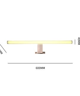 Đèn LED thanh soi gương tròn 8 W và 12 W