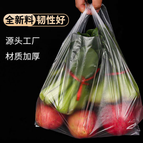 Túi nhựa quai xách trắng trong nhiều cỡ