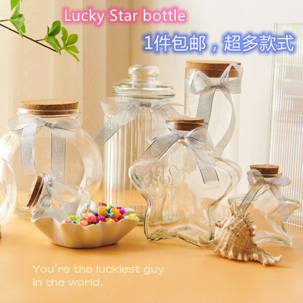 Chai Thủy Tinh Mini Nút Bần Nhiều Hình
