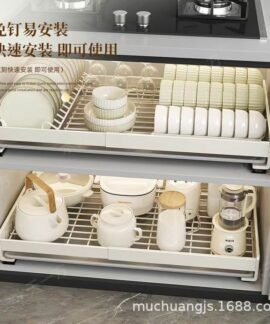 Kệ Kéo Úp Bát Đĩa Có Thể Mở Rộng