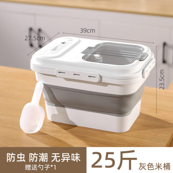 Thùng gấp đựng gạo và thức ăn thú cưng