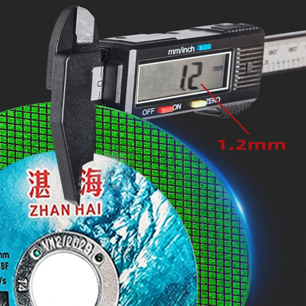 Bộ 50 đá cắt 107 mm kèm cặp bích ép