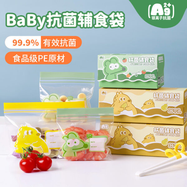 Túi zip mini chia phần thức ăn 36 túi