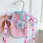 Áo Ba Lỗ Có Khóa Dắt Cho Chó Mèo