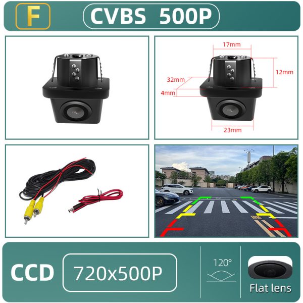 Camera lùi khoan lỗ 20 mm dáng vuông