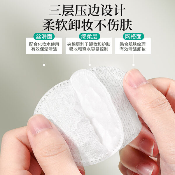 Bông tẩy trang tròn LMLTOP 100 miếng