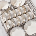 Bát đĩa sứ viền đen Ngân Hà, chọn từng món