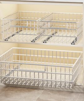 Kệ Kéo Mạ Bạc Lắp Trong Tủ Bếp