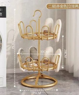 Kệ Phơi Giày Xoay Nhiều Tầng