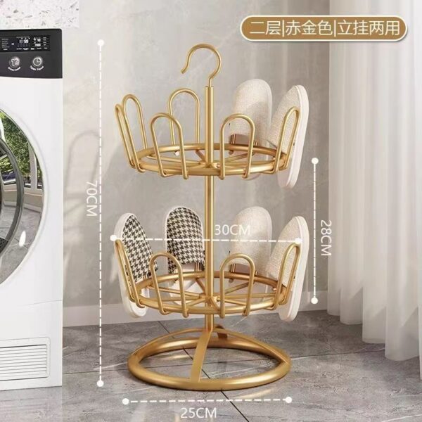 Kệ Phơi Giày Xoay Nhiều Tầng