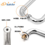 Tay nắm cửa kính phòng tắm inox 304