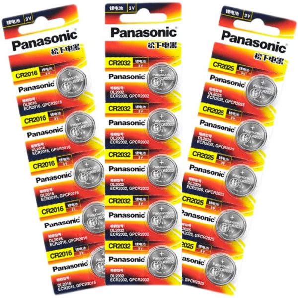 Pin cúc áo Panasonic CR2032 3V bộ 5 viên